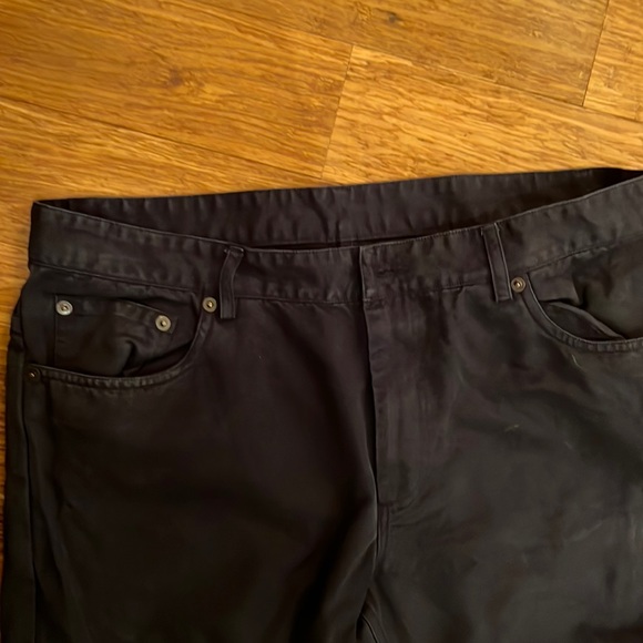 Spier & Mackay Navy 5-pocket canvas pants - Picture 2 of 5